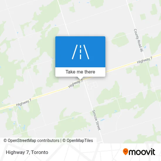 Highway 7 map