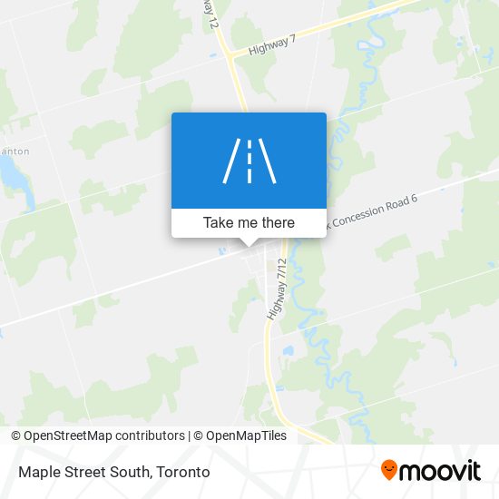 Maple Street South plan