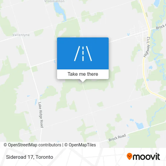 Sideroad 17 map