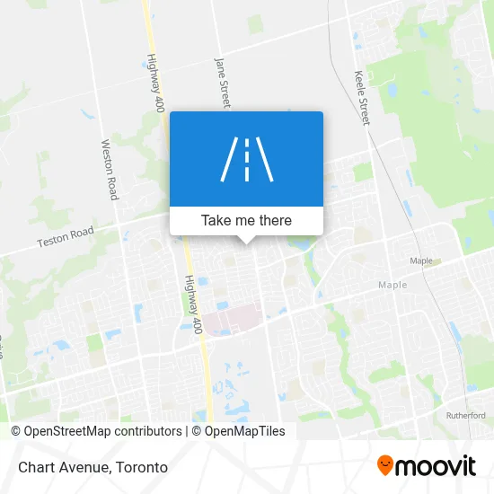 Chart Avenue map