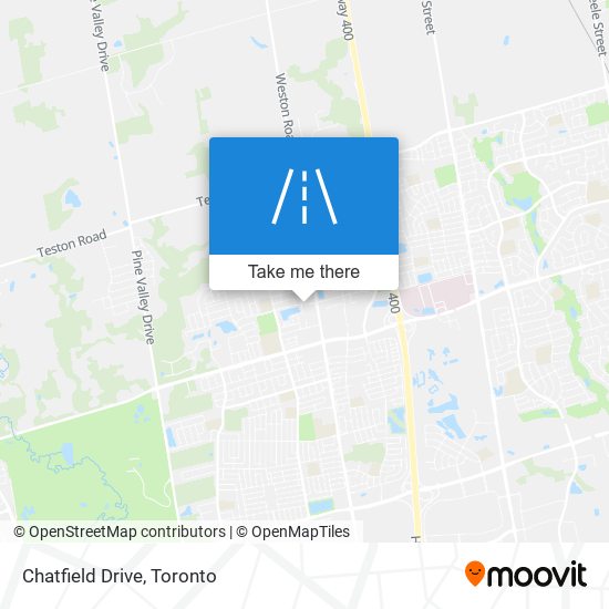 Chatfield Drive map