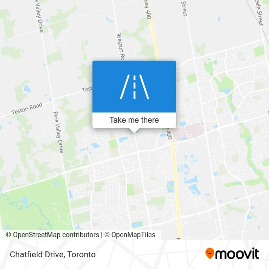 Chatfield Drive map