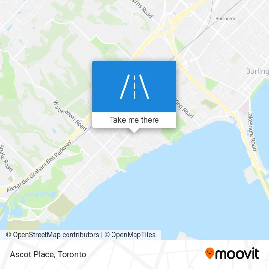 Ascot Place map