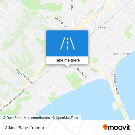 Atkins Place map
