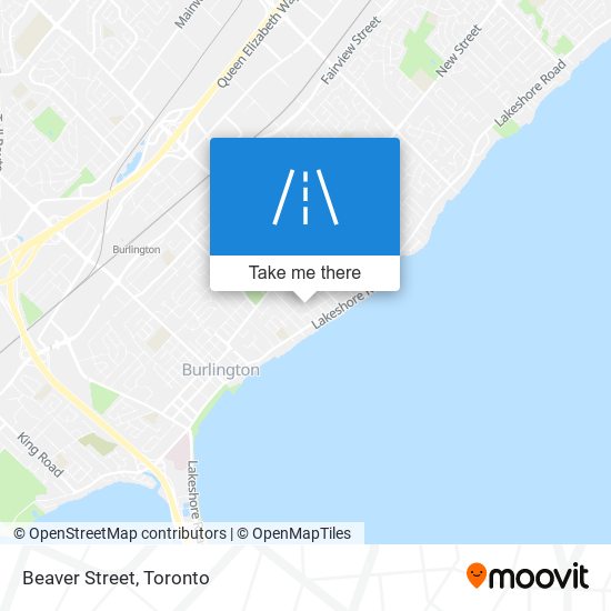 Beaver Street map