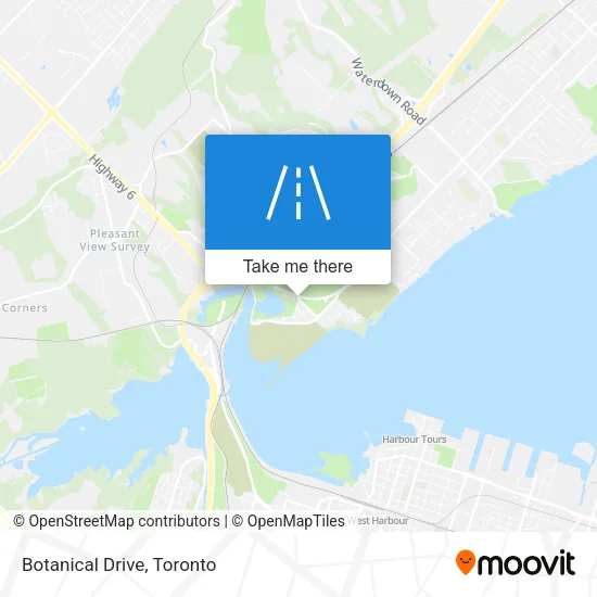 Botanical Drive map