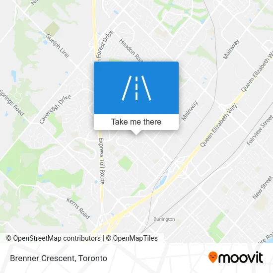 Brenner Crescent map