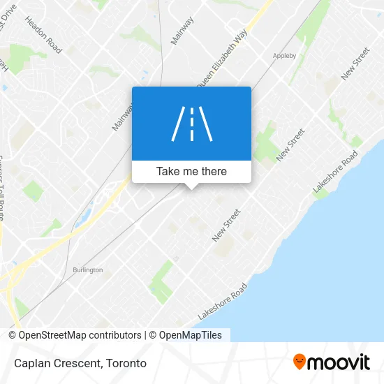 Caplan Crescent map