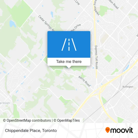 Chippendale Place map
