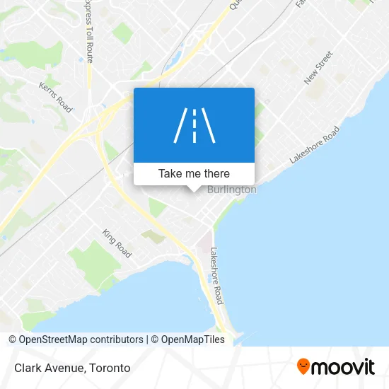 Clark Avenue map