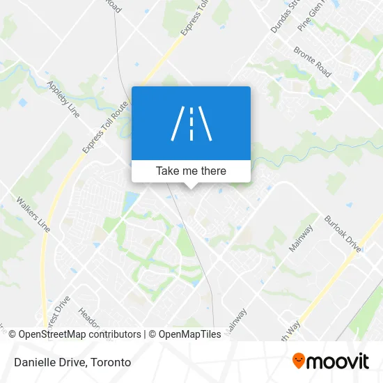 Danielle Drive map