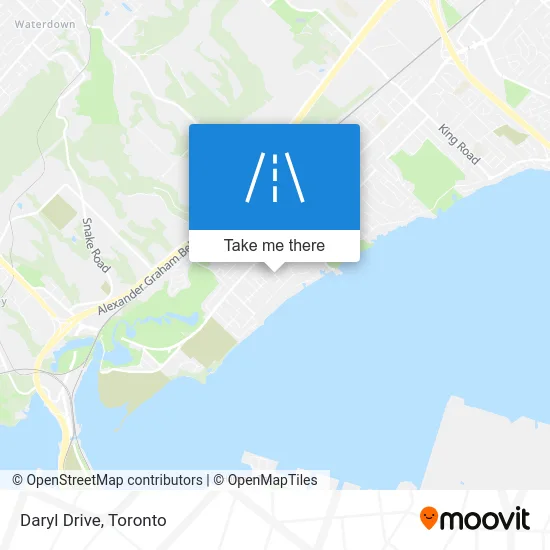Daryl Drive map