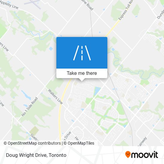 Doug Wright Drive map