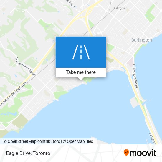 Eagle Drive map