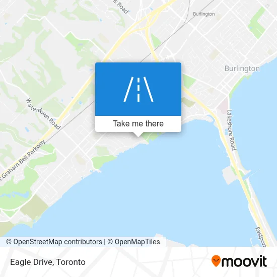 Eagle Drive map