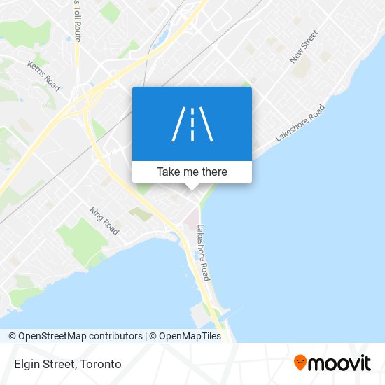 Elgin Street map