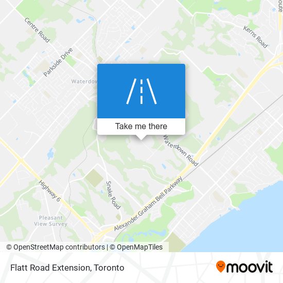 Flatt Road Extension plan