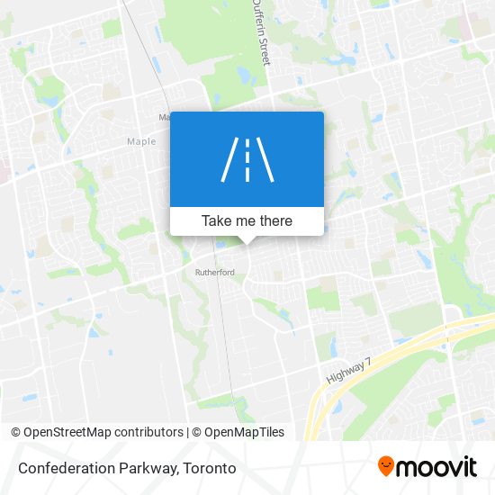 Confederation Parkway map