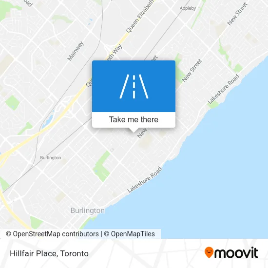Hillfair Place map