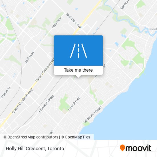 Holly Hill Crescent map