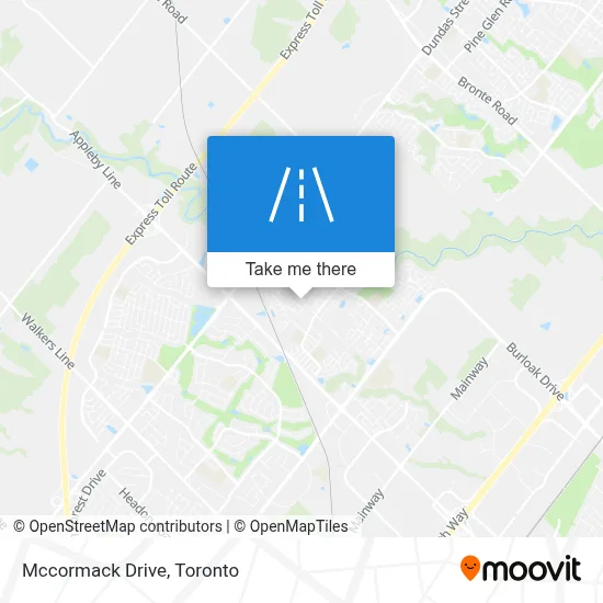 Mccormack Drive map
