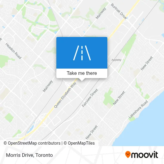 Morris Drive map