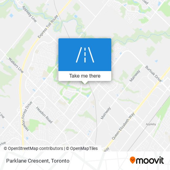 Parklane Crescent plan