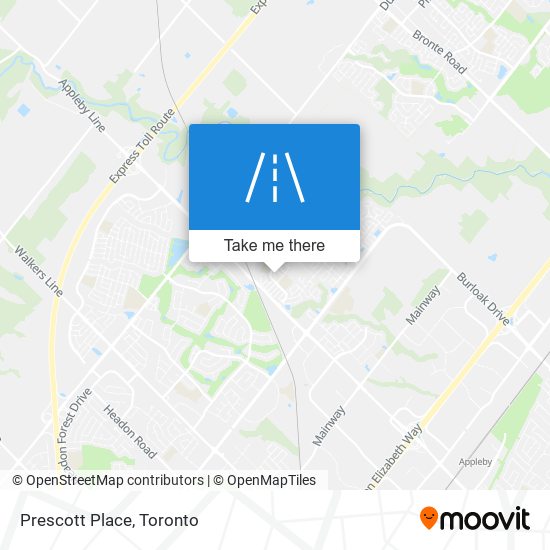 Prescott Place map