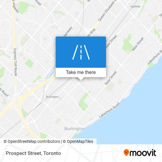 Prospect Street map