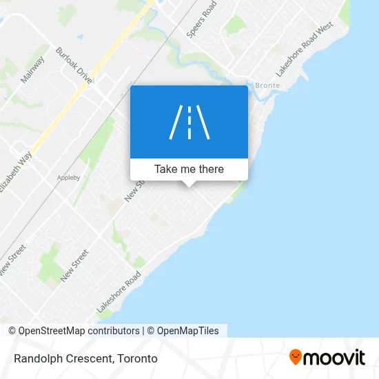 Randolph Crescent map