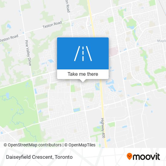 Daiseyfield Crescent map