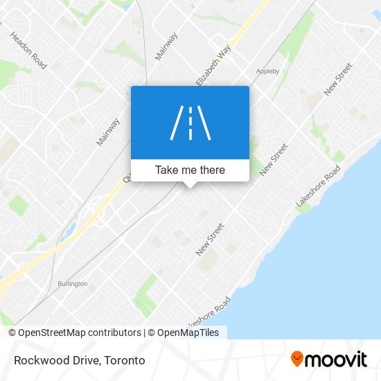 Rockwood Drive map