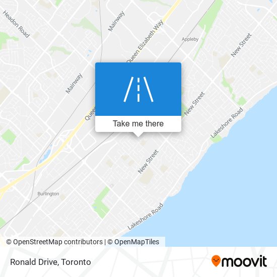 Ronald Drive map