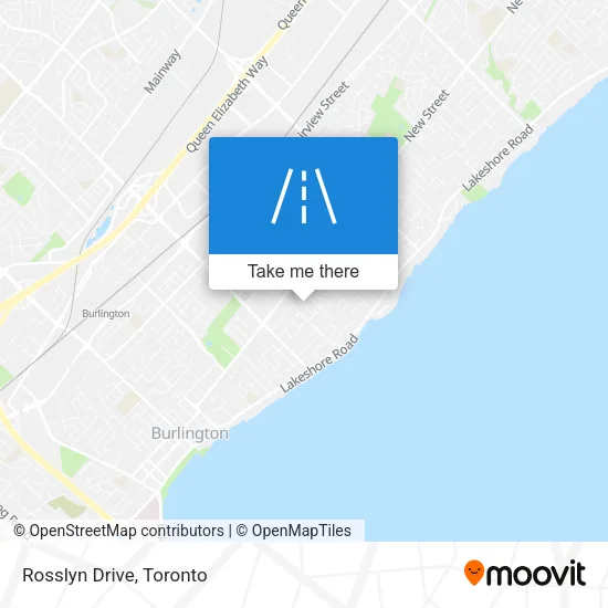 Rosslyn Drive map