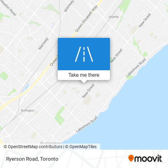 Ryerson Road map