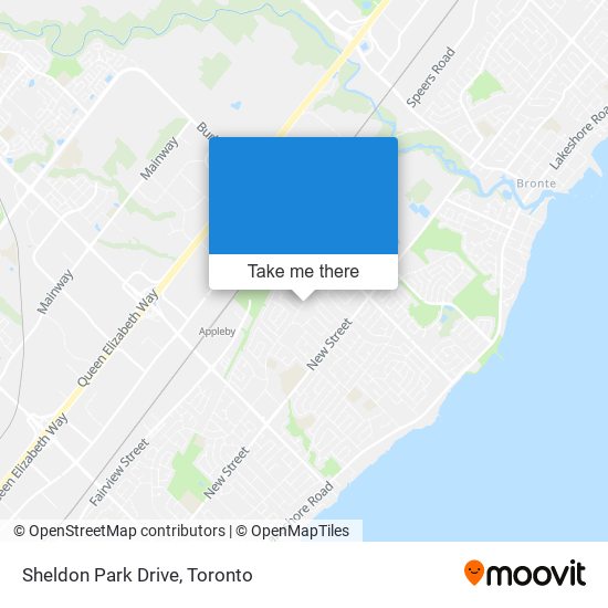 Sheldon Park Drive map