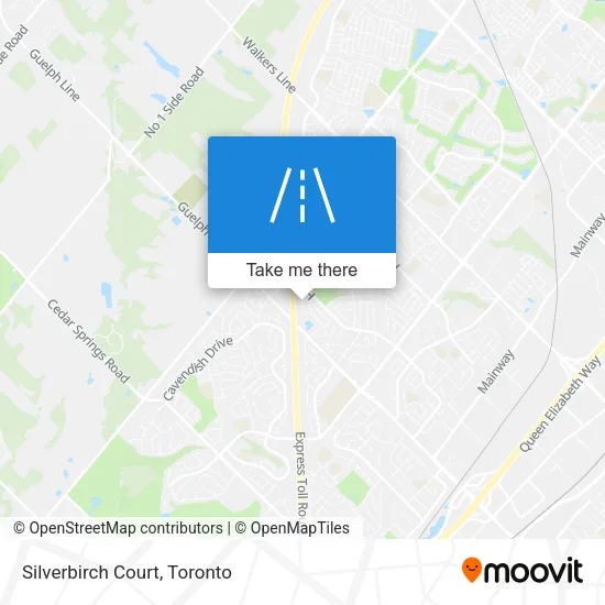 Silverbirch Court map