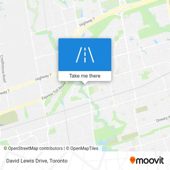 David Lewis Drive map