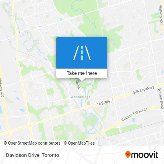 Davidson Drive map