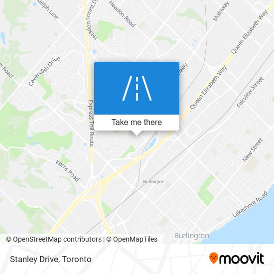 Stanley Drive map