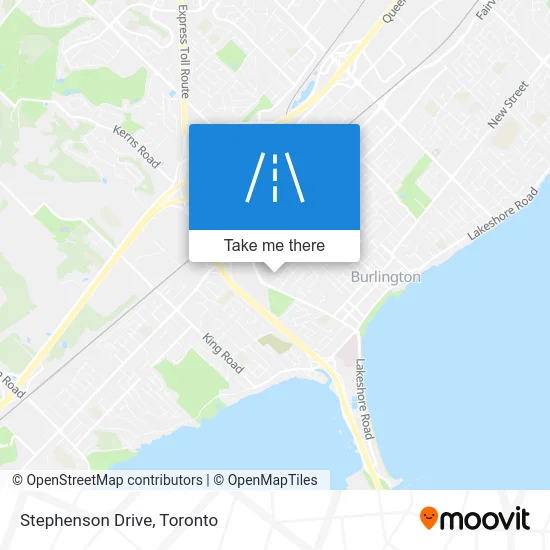 Stephenson Drive map