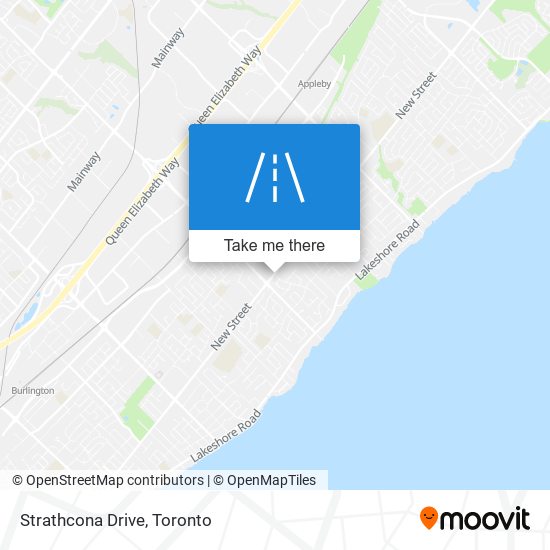 Strathcona Drive map