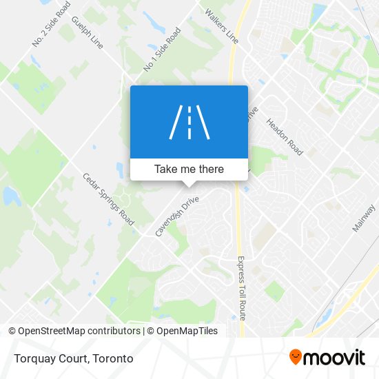 Torquay Court map