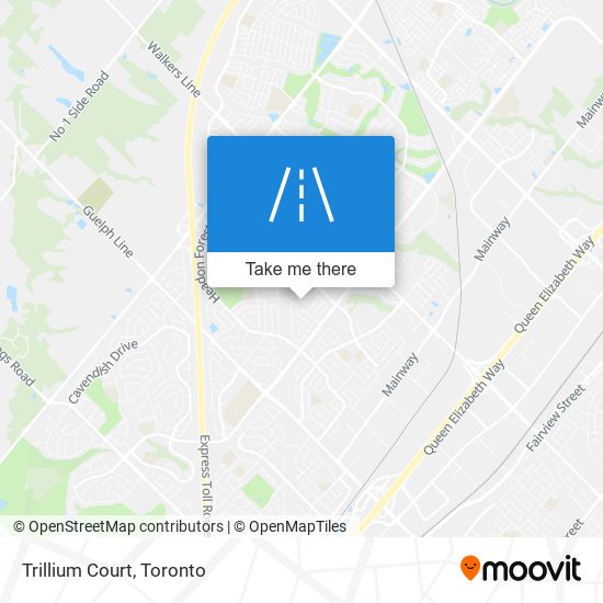 Trillium Court plan