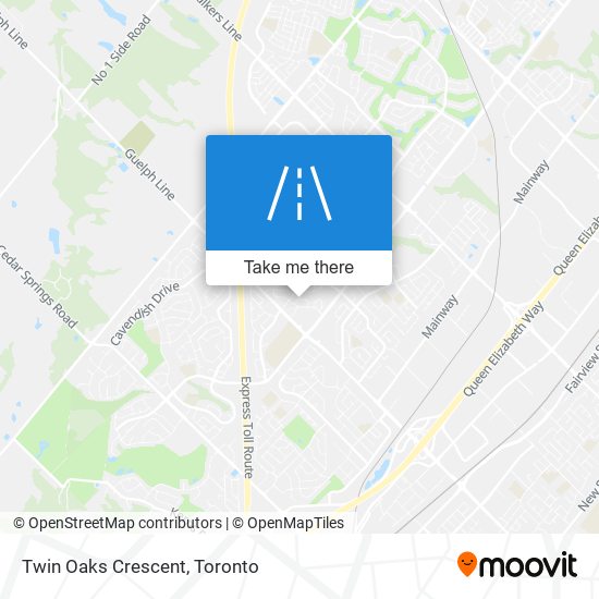 Twin Oaks Crescent plan