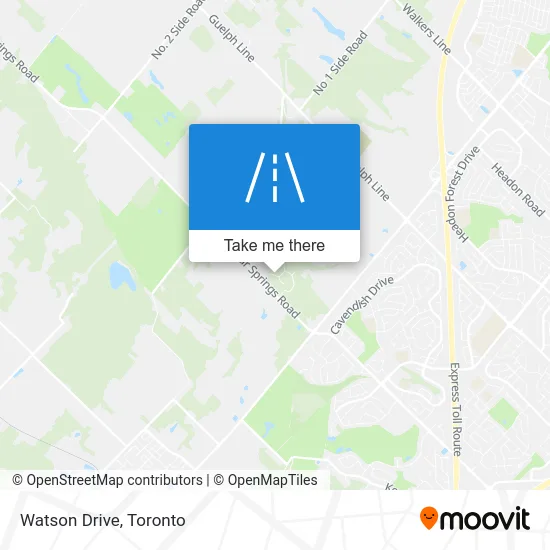Watson Drive map
