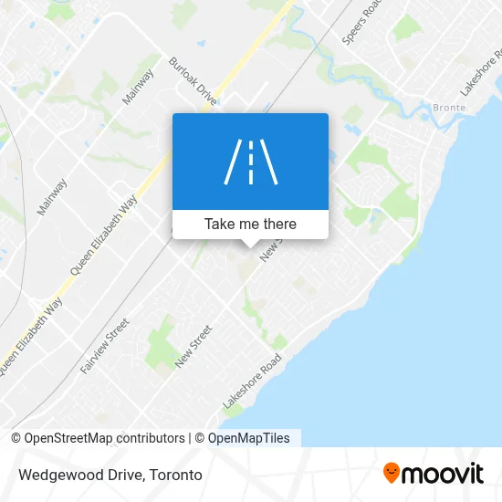 Wedgewood Drive map