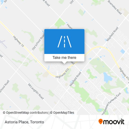 Astoria Place map