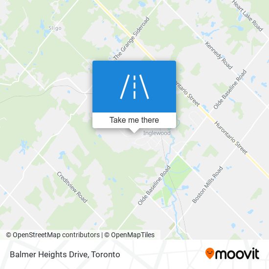 Balmer Heights Drive map