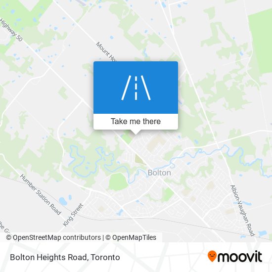 Bolton Heights Road map